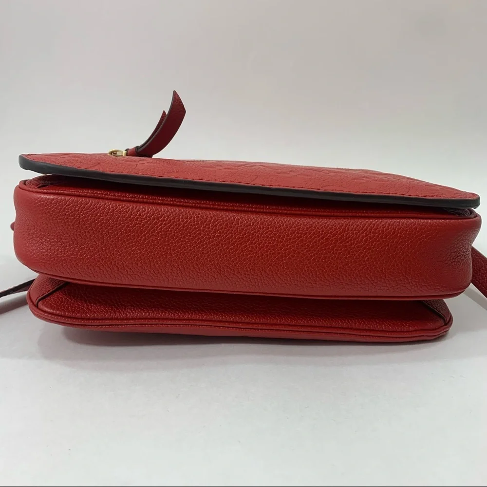 Louis Vuitton Red Pochette Métis - Picture 6 of 10